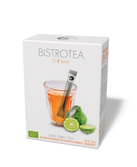 Ekologiška juodoji arbata BISTRO Earl Grey, lazdelės, 32 vnt, LT-EKO-001