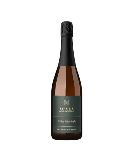 Ekologiškas gaivusis arbatos gėrimas ACALA White Wine Style, 750 ml, LT-EKO-001