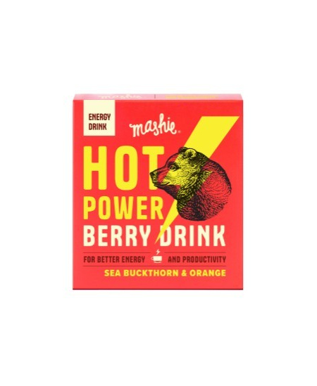 Energinė šaltalankių uogų tyrė HOT POWER, 40 ml x 2 vnt