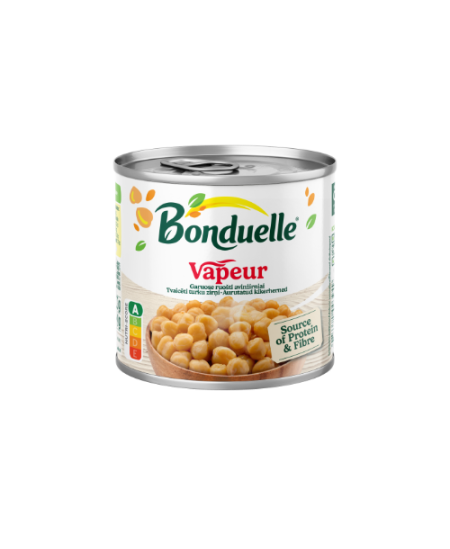 Garuose ruošti avinžirniai BONDUELLE VAPEUR, 265g/310g