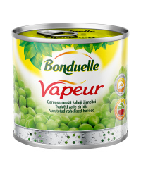 Garuose ruošti žirneliai BONDUELLE Vapeur, 425 ml