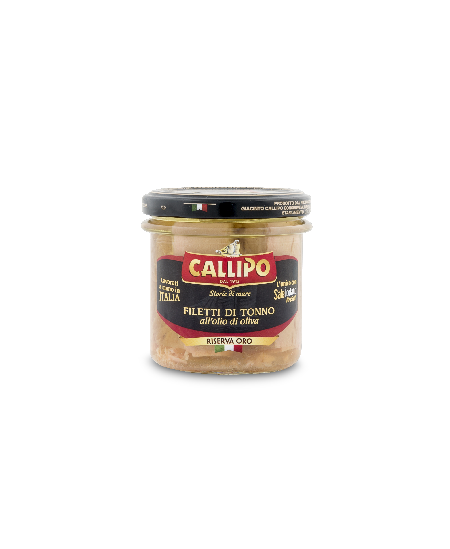 Gelsvauodegio tuno filė, CALLIPO, alyvuogių aliejuje 150 g