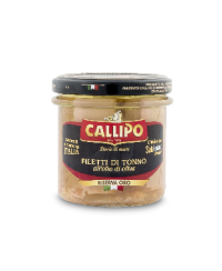 Gelsvauodegio tuno filė, CALLIPO, alyvuogių aliejuje 150 g