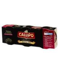 Gelsvauodegis tunas, CALLIPO, alyvuogių aliejuje, 3x70g