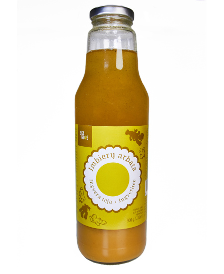 Imbierų arbata SKANOVĖ, 900 g / 750 ml