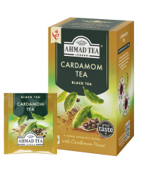 Juodoji arbata AHMAD Cardamon, 20 vokelių x 2 g