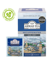 Juodoji arbata Ahmad Earl Grey be kofeino, 20vnt