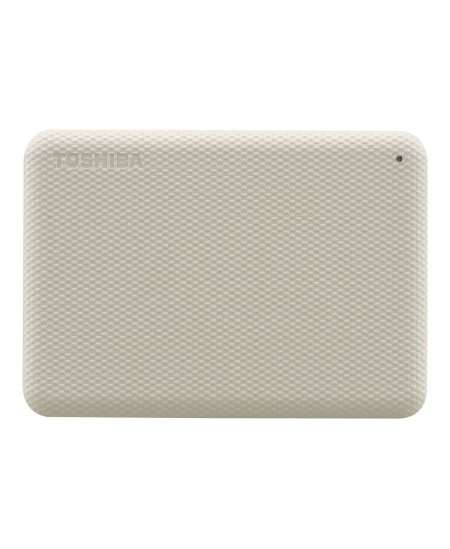 Toshiba Canvio Advance HDTCA40EW3CA 4000 GB, 2.5 ", USB 3.2 Gen1, White