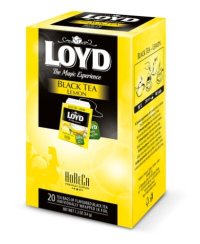 Juodoji arbata LOYD HORECA Lemon, 20 x 1,7g