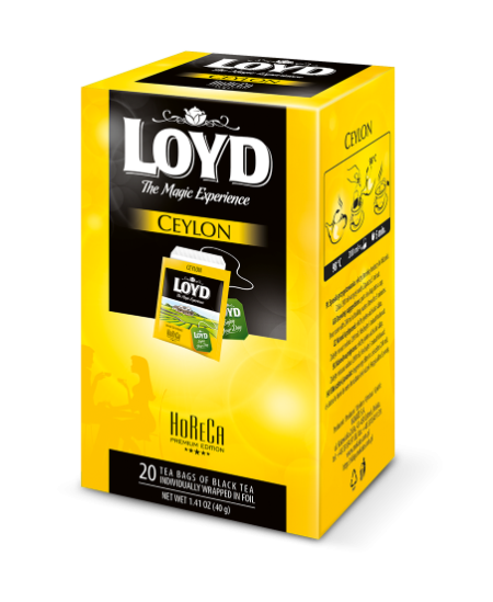 Juodoji arbata LOYD HORECA line, 20 x 2g