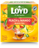 Juodoji arbata LOYD, persikų ir mangų aromato, 20x2g