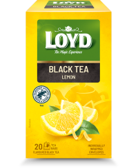 Juodoji arbata LOYD, su citrinų aromatu, 20x1.7g