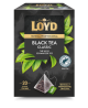 Juodosios arbatos gėrimas LOYD HORECA black, piramidės, 20 x 2g