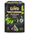 Juodosios arbatos gėrimas LOYD HORECA black, piramidės, 20 x 2g