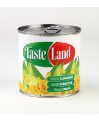 Konservuoti kukurūzai TASTE LAND, 340 g / 285 g