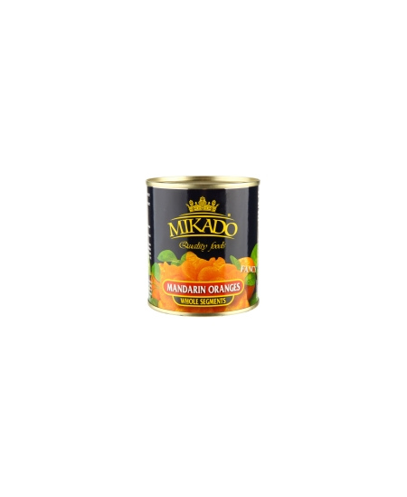 Konservuoti mandarinai MIKADO, silpname sirupe, 312 g/ 175 g
