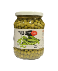 Konservuoti žirneliai TASTE LAND, 660g/445g