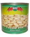 Konservuotos pupelės ESSA, baltos, 2,6 kg / 1,5 kg