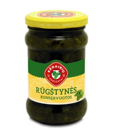Konservuotos rūgštynės KĖDAINIŲ, 0.315 ml / 280 g