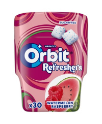 Kramtomoji guma ORBIT Refreshers Watermelon, 67g