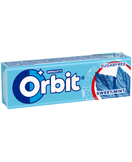 Kramtomoji guma ORBIT Sweet Mint, 14 g