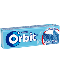 Kramtomoji guma ORBIT Sweet Mint, 14 g
