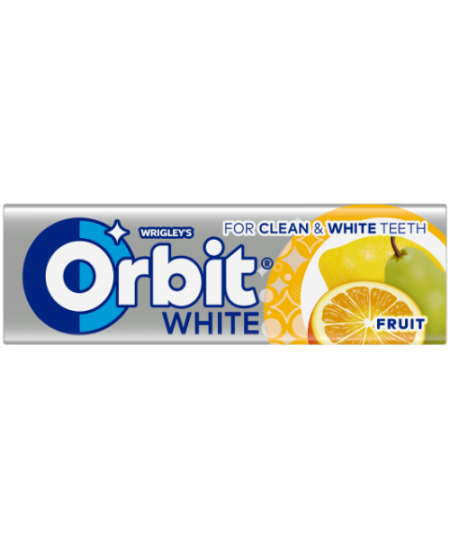 Kramtomoji guma ORBIT White Fruit, 14 g
