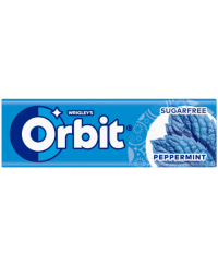 Kramtomoji guma ORBIT peppermint, 14 g