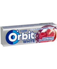 Kramtomoji guma ORBIT, White aviečių ir granatų skonio, 14 g