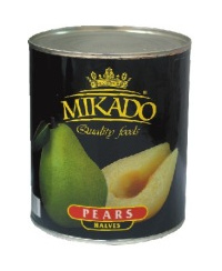 Kriaušių puselės MIKADO, luptos, 820 g / 460 g