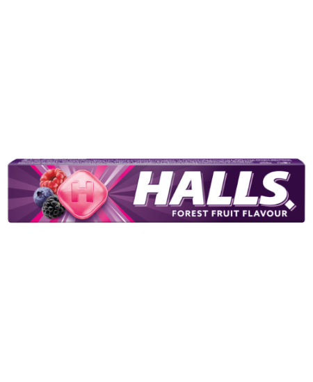 Ledinukai HALLS Forest fruit, miško uogų skonio, 33,5 g