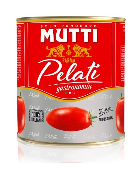 Lupti pomidorai MUTTI, 800 g.