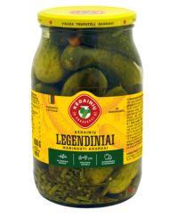 Marinuoti agurkai KĖDAINIŲ Legendiniai, 850 g / 440g