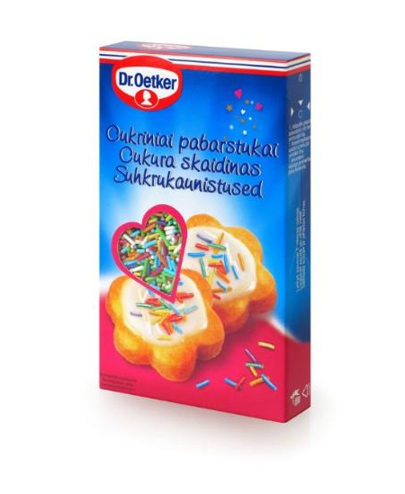 Pabarstukai DR. OETKER, cukriniai, 80g