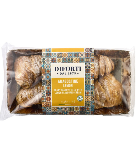 Pyragėliai DIFORTI, Aragostine, su citrininiu įdaru, 150 g