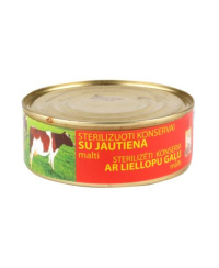 Troškinta jautiena, konservuota, 240 g