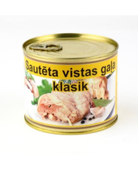 Troškintos vištienos konservai, 525 g