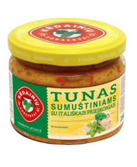 Tunas sumuštiniams KĖDAINIŲ, su itališkais prieskoniais, 280 g