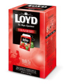 Vaisinė arbata LOYD HORECA line, braškių skonio, 20 x 2g