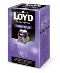 Vaisinė arbata LOYD HORECA line, miško uogų skonio, 20 x 1,7g
