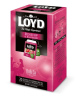 Vaisinė arbata LOYD HORECA line, su erškėtuogėmis ir avietėmis, 20 x 2g