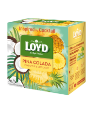 Vaisinė arbata LOYD, pina colada skonio, 20 x 1.7g