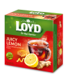 Vaisinės arbatos gėrimas LOYD imbiero ir medaus skonio, 50 x 2g