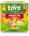 Žalioji arbata LOYD, su mangais, 20 x 2g