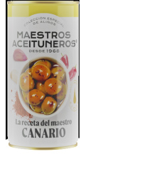 Žaliosios alyvuogės MAESTROS ACEITUNEROS, su originaliu „mojo picon“ receptu 350/185 g