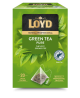 Žaliosios arbatos gėrimas LOYD HORECA pure, piramidės 20 x 1,7g