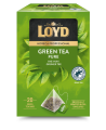 Žaliosios arbatos gėrimas LOYD HORECA pure, piramidės 20 x 1,7g