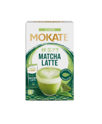 Žaliosios arbatos gėrimas MOKATE Matcha latte, 6 x 14g