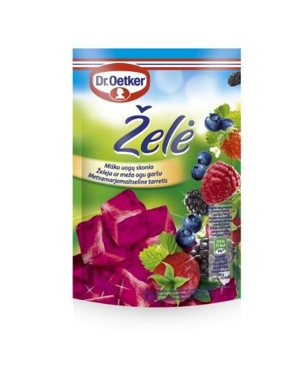 Želė DR. OETKER, miško uogų skonio, 72 g