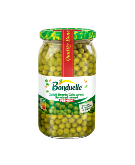 Žirneliai BONDUELLE, 660 g / 465 g